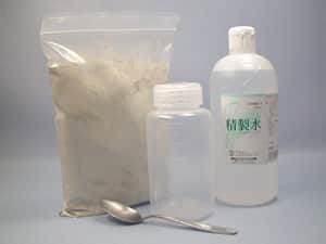 麦飯石溶液を作るのに必要な物